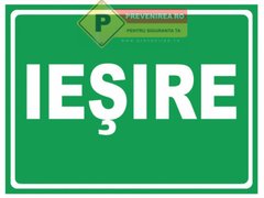 Indicatoare verzi iesire